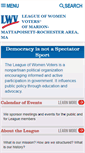 Mobile Screenshot of lwvmmr.org